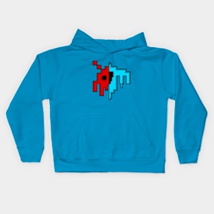 Space Invaders Remastered Kids Hoodie